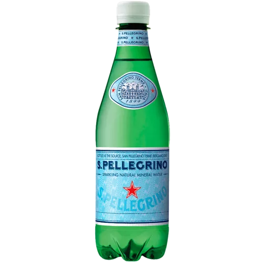 S.Pellegrino, минеральная вода газированная, 0.5 л