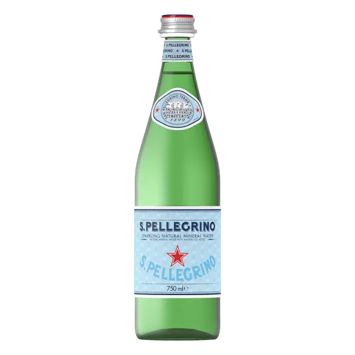 S.Pellegrino, минеральная вода газированная, 0.75 л