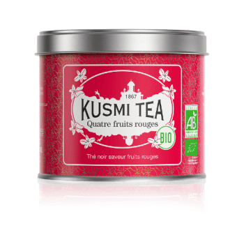 chaj kusmi tea four red fruits 100 g