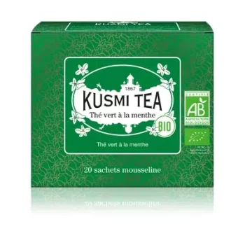kusmi tea spearmint green bio 20 sashe