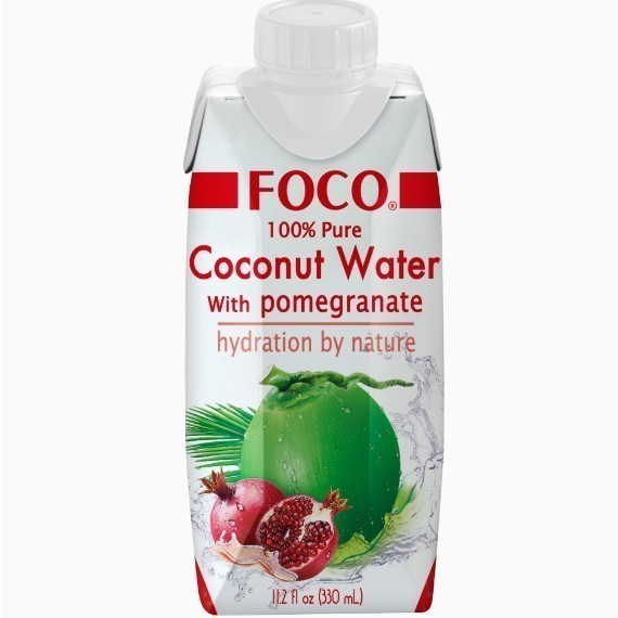 foco kokosovaja voda s sokom granata 0 33 l