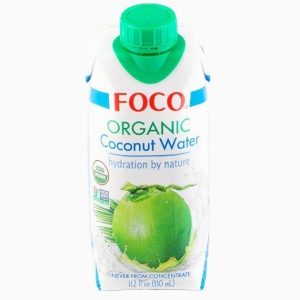 Органическая кокосовая вода FOCO, 0.33 л