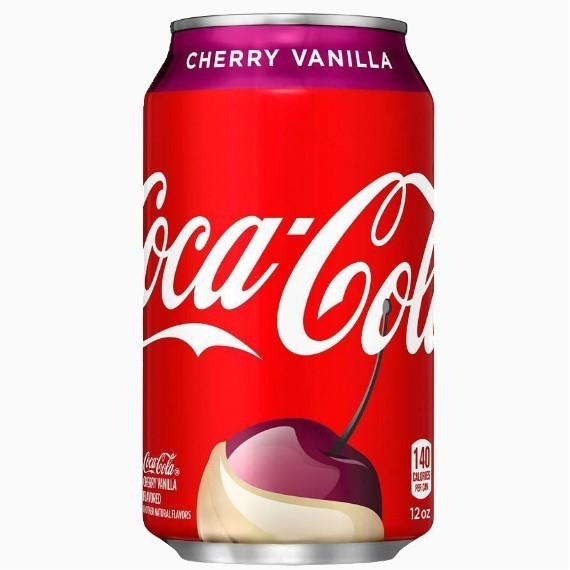 gazirovannyj napitok coca cola cherry vanilla 0 355 l