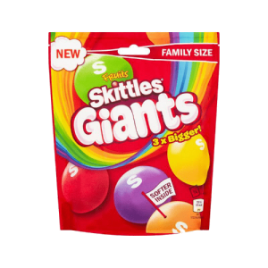 konfety skittles fruits giants 170 g