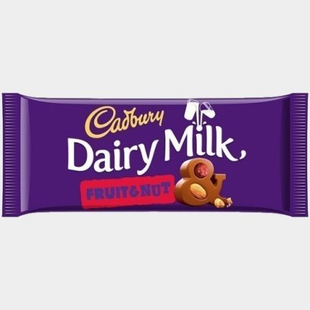 molochnyj shokolad cadbury dairy milk fruit nut 200 g
