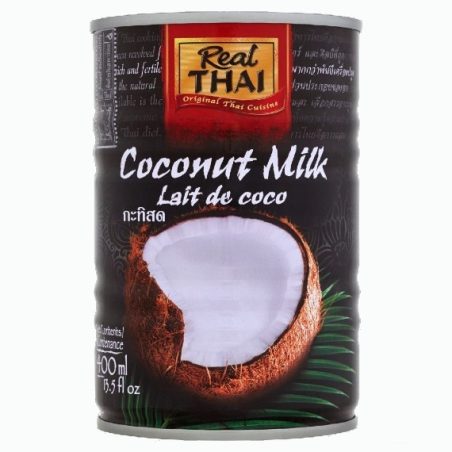 REAL THAI, кокосовое молоко, 0.4 л.