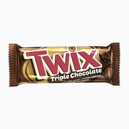 shokoladnyj batonchik twix triple chocolate 40gr