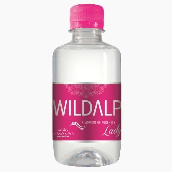 wildalp rozovaja butylka voda bez gaza 250 ml