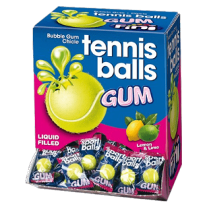 zhevatelnaya rezinka fini tennis balls limon lajm 50 g