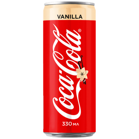 gazirovannyj napitok coca cola vanilla 0.33 l rossiya