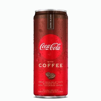 coca cola coffee dark blend 0.355 l