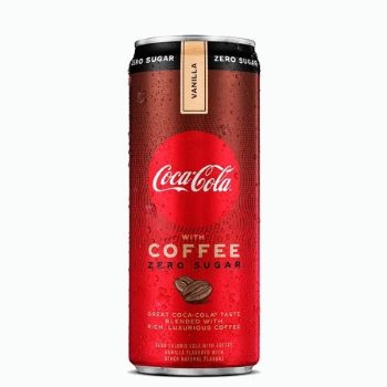 gazirovannyj napitok coca cola coffee vanilla zero 0.355 l