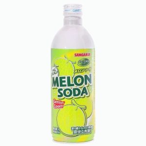 Газированный напиток Sangaria Melon Soda, дыня, 0.5 л