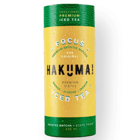 napitok hakuma focus green matcha 0.235 l