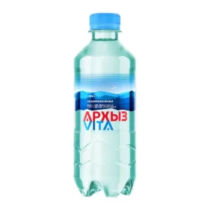 mineralnaya voda arhyz gazirovannaya 0.33 l pet