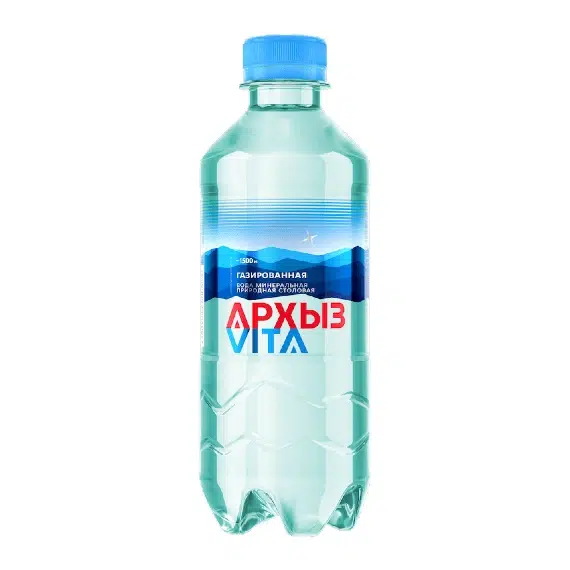 mineralnaya voda arhyz gazirovannaya 0.33 l pet