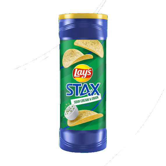 chipsy lays stax sour cream onion 1559 g.