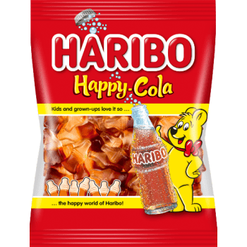 haribo happy cola butylochka koly 200 g