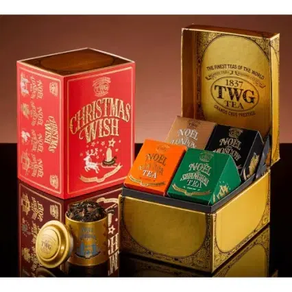 Набор чая TWG Christmas Wish Tea Set х 4, 80 г