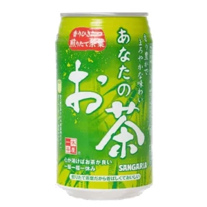 Холодный чай Sangaria Anata No Ocha Green Tea, без сахара, 340 мл
