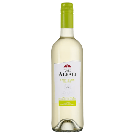 Vina Albali Sauvignon Blanc белое безалкогольное вино, 0.75 л