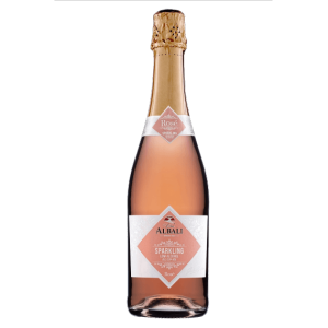 Vina Albali Sparkling Rose игристое розовое безалкогольное вино, 0.75 л