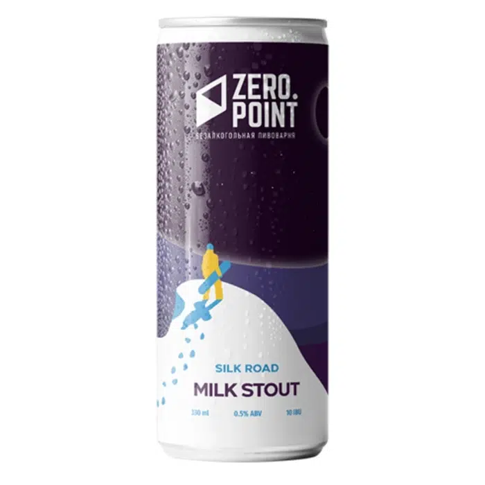 zero point silk road milk stout