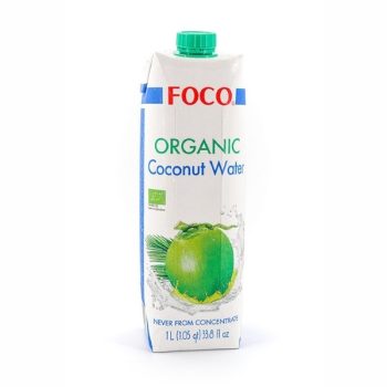 foco organicheskaya kokosovaya voda 1.0 l.