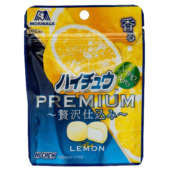 zhevatelnye konfety morinaga hi chew premium limon 35 g