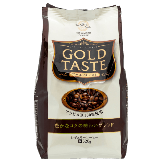 kofe molotyj mitsumoto coffee gold taste mmc 320 g. 1