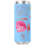 quinine natural rose hibiscus tonic