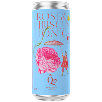 quinine natural rose hibiscus tonic