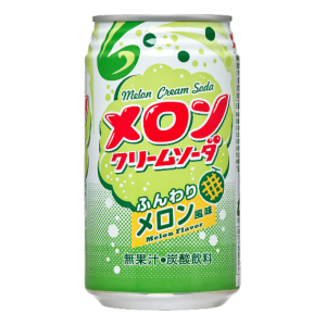 Напиток Tominaga Kobe Kyoryuchi Melon Cream Soda, 0.35 л