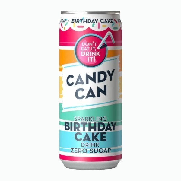 Газированный напиток Candy Can Birthday Cake, 330 мл – Napitki Store