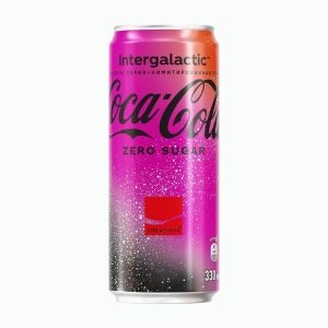 Газированный напиток Coca-Cola Intergalactic Zero (ограниченная серия), 250 мл