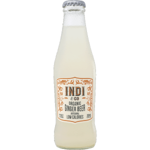 indi organic ginger beer