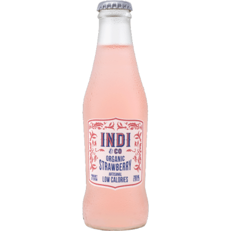 indi organic strawberry tonic water