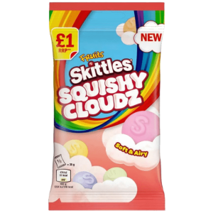 konfety skittles squishy cloud pouch fruits 70 g.