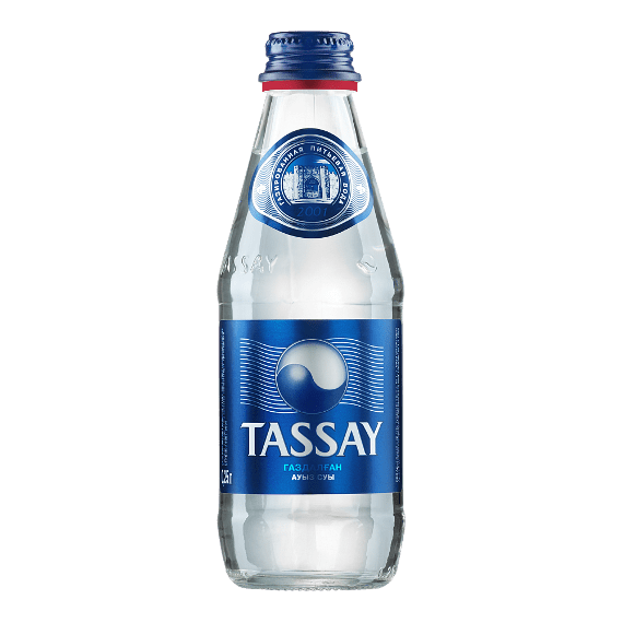 voda tassay mineralnaya gazirovannaya 0.25 l