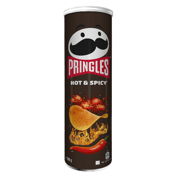 chipsy pringles hot spicy 165 g