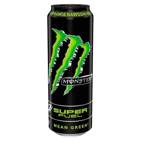 Энергетический напиток Monster Energy Super Fuel Mean Green со вкусом лимона и лайма, 568 мл
