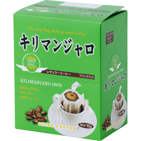 kofe molotyj seiko coffee kilimanjaro 10 g × 7 sht.