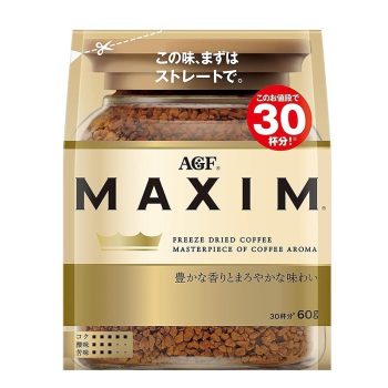 kofe rastvorimyj agf maxim 60 g.
