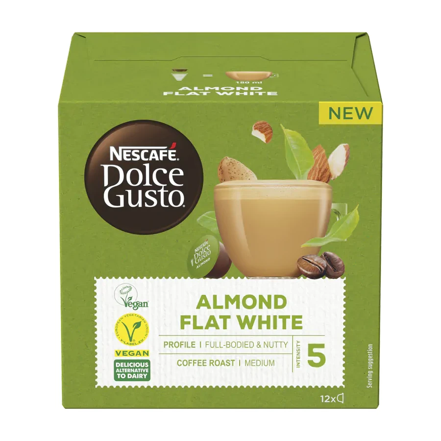 nescafe dolce gusto almond flate white