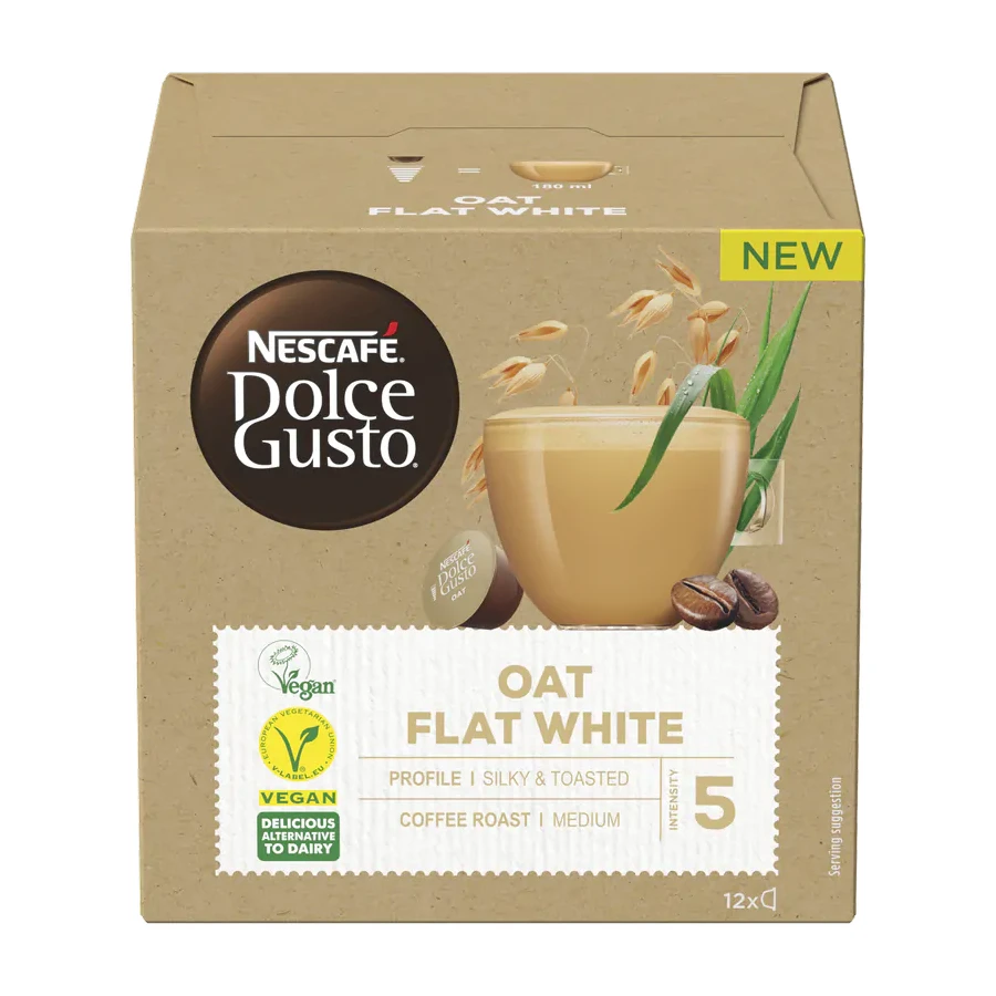 nescafe dolce gusto oat flate white