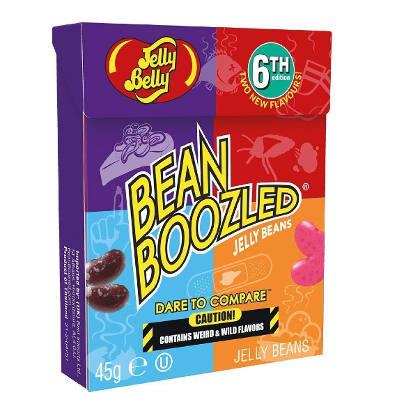 zhevatelnye konfety jelly belly bean boozled 45 g