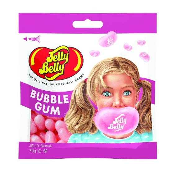 zhevatelnye konfety jelly belly bubble gum 70 g