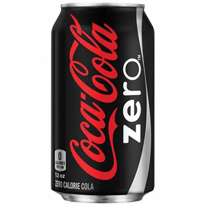 coca cola zero 0.355