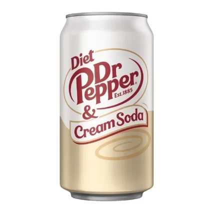 dr.pepper cream soda diet 0.355