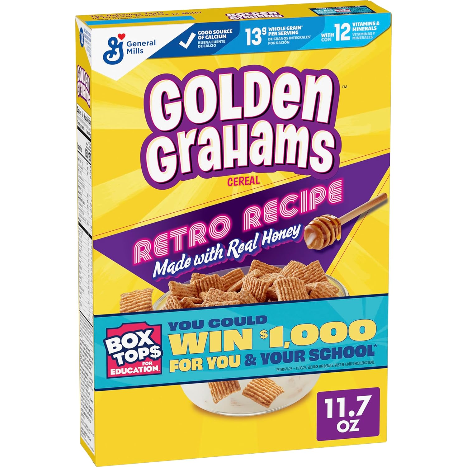Сухой завтрак General Mills Golden Grahams, с медовым вкусом, 331 г